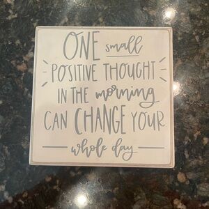 “One Small Moment” Stanley Motivational Wall Art with Gray Text